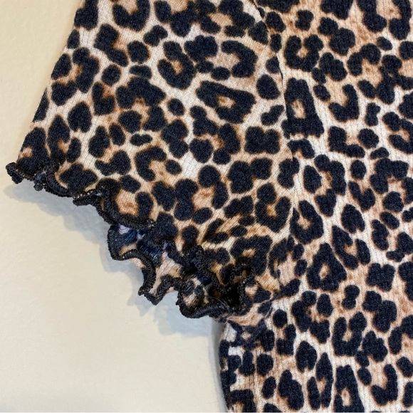AE leopard print crop top - Picture 2 of 4